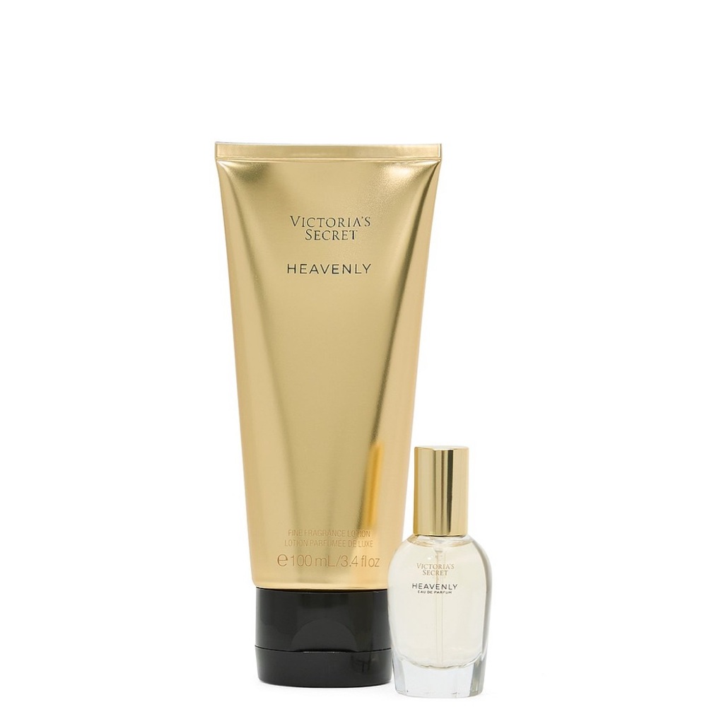 Victoria's Secret Heavenly Body Care Set - Gold and Black NIB🖤💛 - Picture 3 of 6